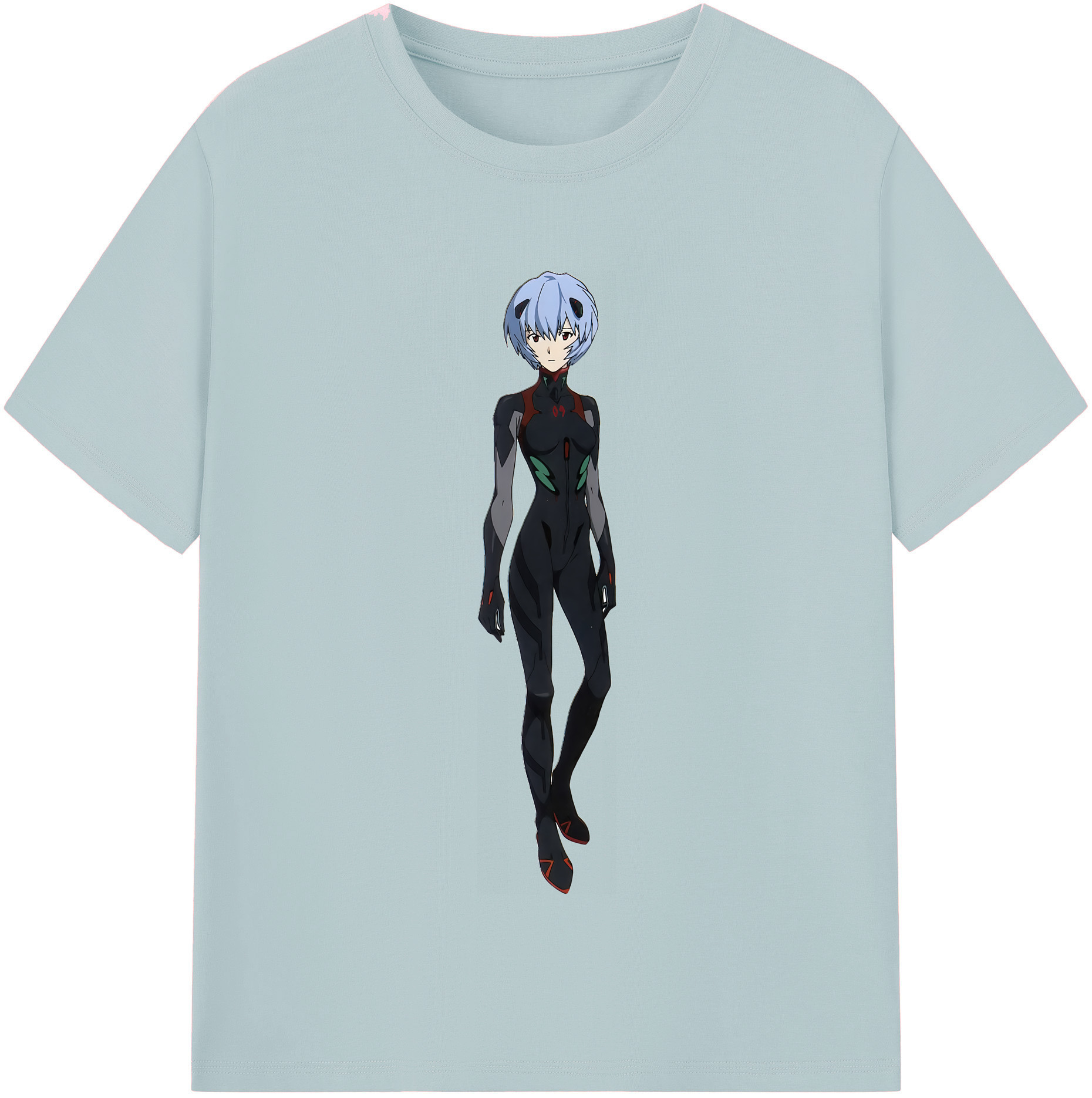 （画像用） EVA 新世紀エヴァンゲリオン 綿100％半袖Tシャツ（フロントプリント）